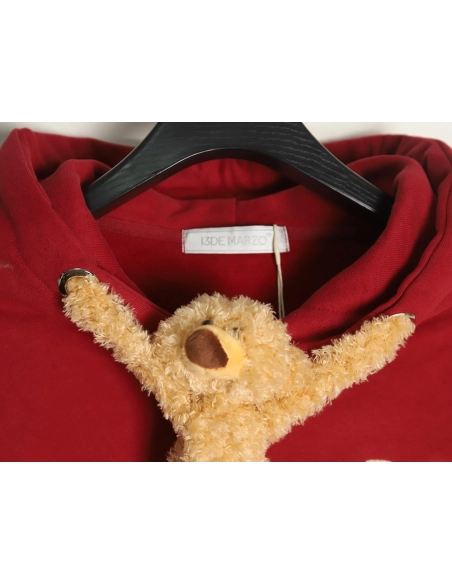 13De Marzo Sweater,in low price trust seller,Clothing,Buy Cheap Discount 13De Marzo bear scratching hooded in low price trust se