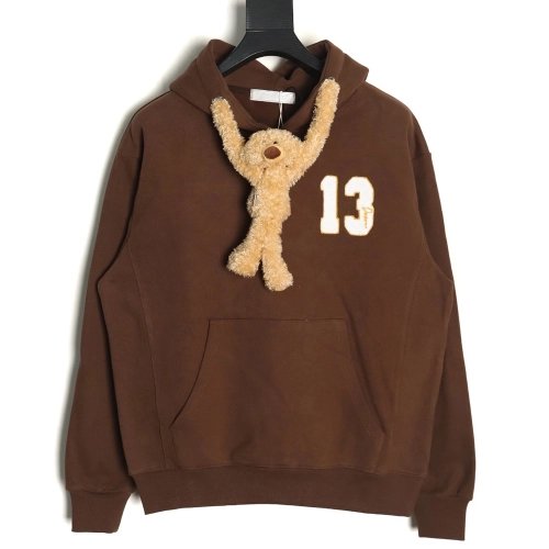 13De Marzo Sweater,in low price trust seller,Clothing,Buy Cheap Discount 13De Marzo bear scratching hooded in low price trust se