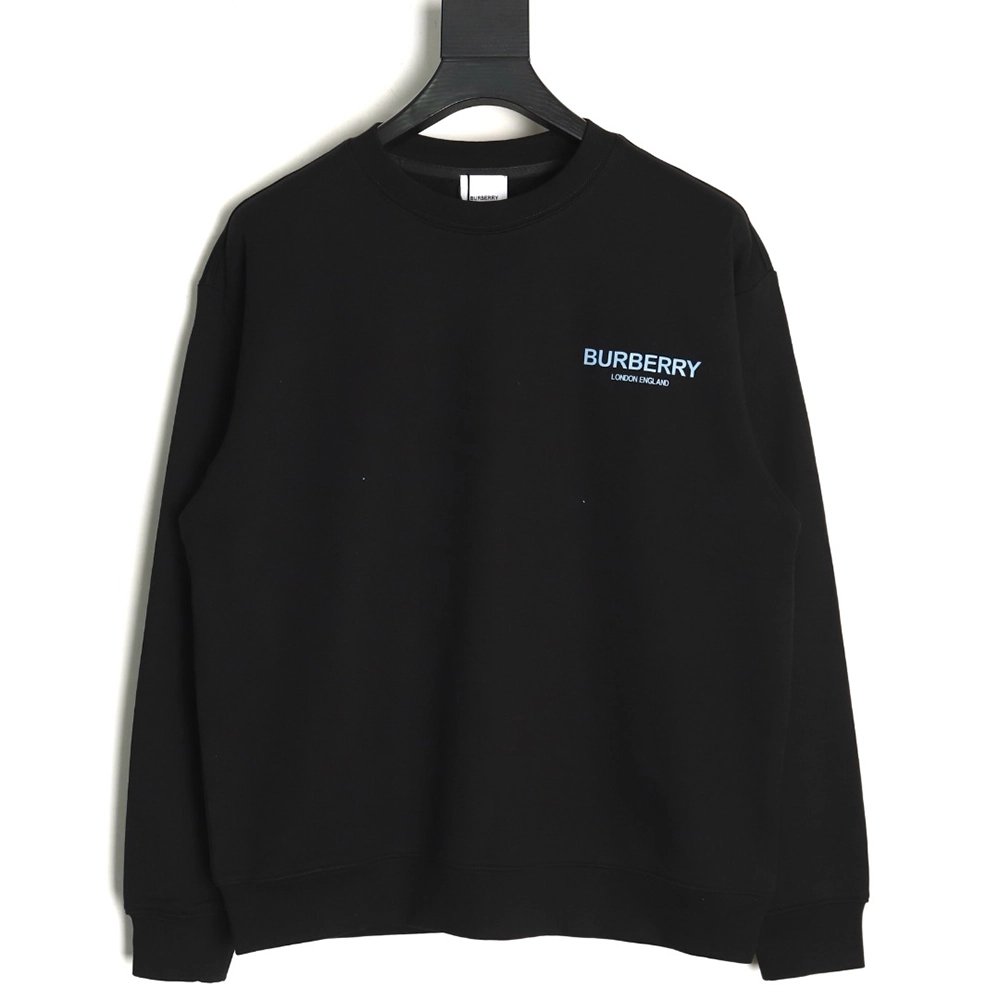 Burberry in low price trust seller,in low price trust seller,Clothing,Buy Cheap Discount Burberry back blue bear print crew neck