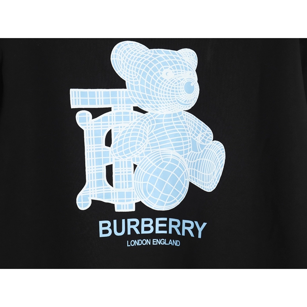 Burberry in low price trust seller,in low price trust seller,Clothing,Buy Cheap Discount Burberry back blue bear print crew neck