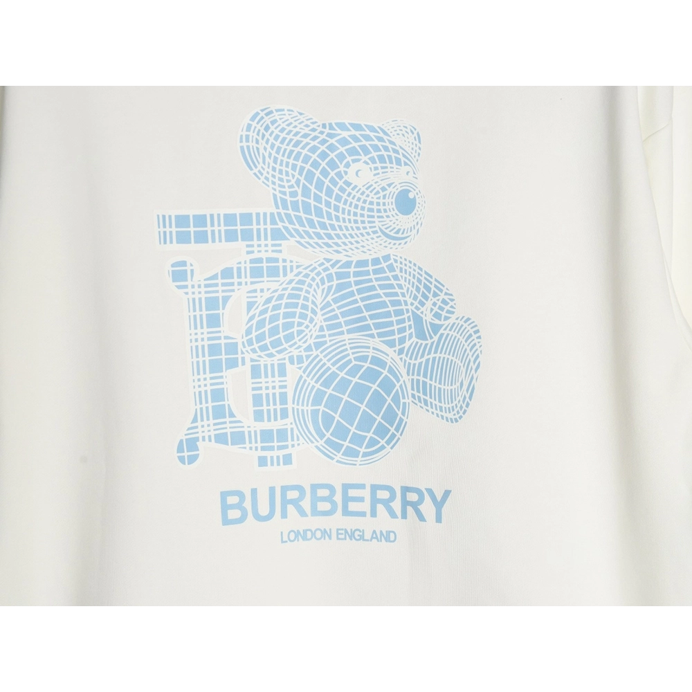 Burberry in low price trust seller,in low price trust seller,Clothing,Buy Cheap Discount Burberry back blue bear print crew neck