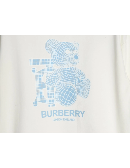 Burberry in low price trust seller,in low price trust seller,Clothing,Buy Cheap Discount Burberry back blue bear print crew neck