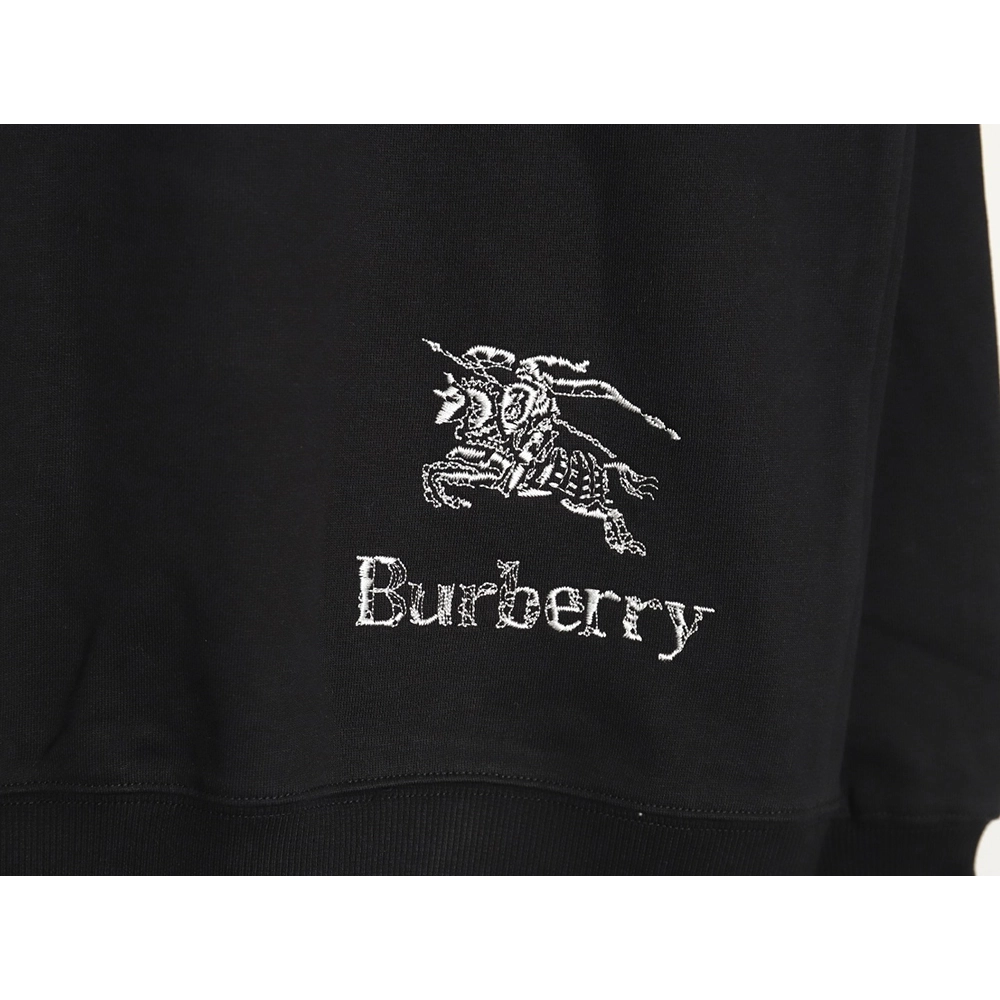 Burberry in low price trust seller,in low price trust seller,Clothing,Buy Cheap Discount Burberry hem embroidered war horse crew
