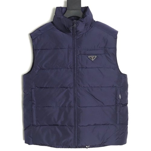 Prada Jacket,Jacket,Clothing,Buy Cheap Discount Prada classic triangle logo down vest