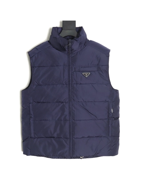 Prada Jacket,Jacket,Clothing,Buy Cheap Discount Prada classic triangle logo down vest