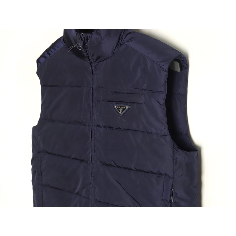 Prada Jacket,Jacket,Clothing,Buy Cheap Discount Prada classic triangle logo down vest