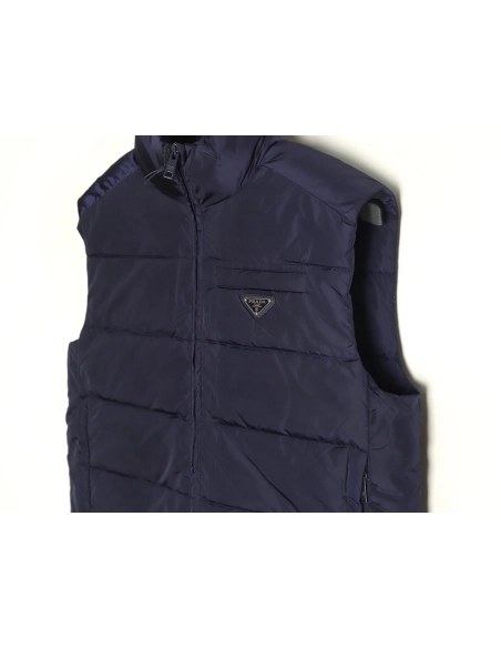 Prada Jacket,Jacket,Clothing,Buy Cheap Discount Prada classic triangle logo down vest