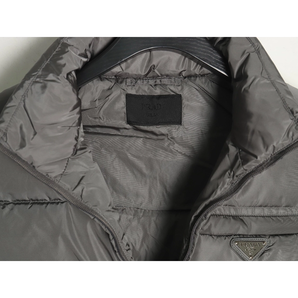Prada Jacket,Jacket,Clothing,Buy Cheap Discount Prada classic triangle logo down vest