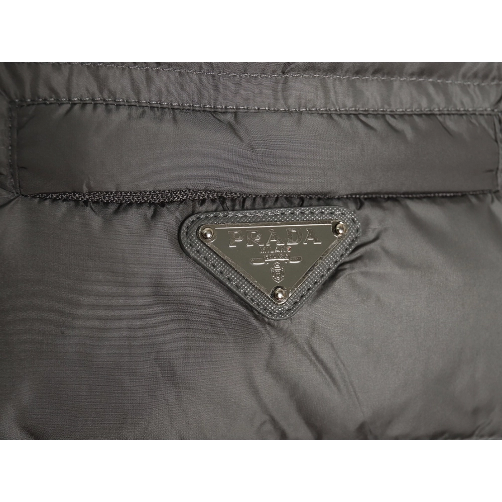 Prada Jacket,Jacket,Clothing,Buy Cheap Discount Prada classic triangle logo down vest