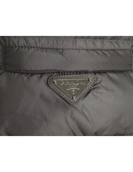 Prada Jacket,Jacket,Clothing,Buy Cheap Discount Prada classic triangle logo down vest