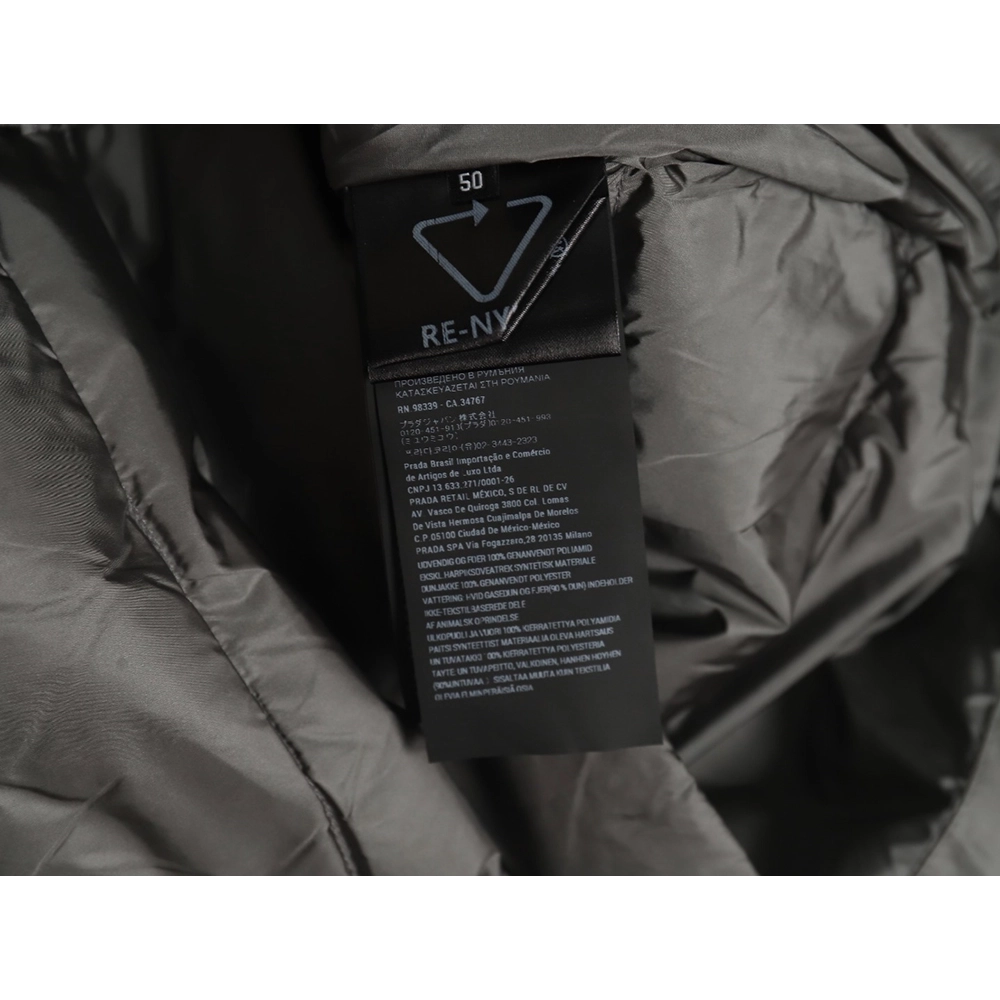 Prada Jacket,Jacket,Clothing,Buy Cheap Discount Prada classic triangle logo down vest