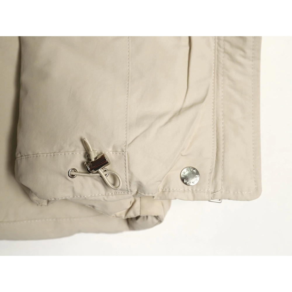 Prada Jacket,Jacket,Clothing,Buy Cheap Discount Prada Apricot Triangle Logo Down Vest