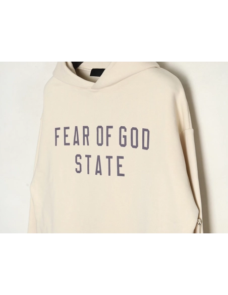 Fear of God Hoodie,Hoodie,Clothing,Buy Cheap Discount Fear of God Lettering Print Long Sleeve Hoodie