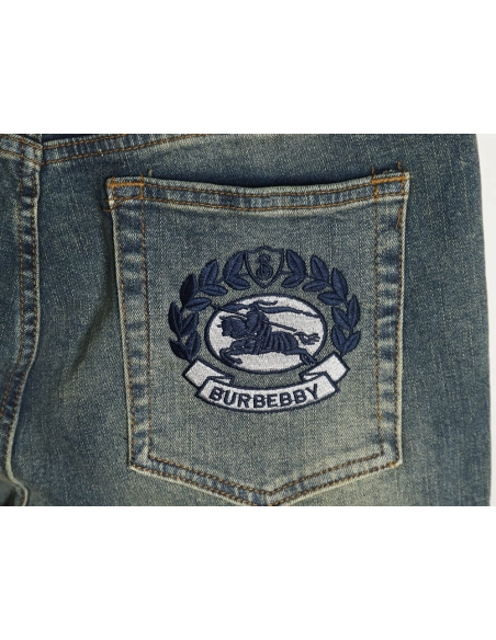 Burberry Trousers,CASUAL PANTS,Clothing,Buy Cheap Discount Burberry wheat ear war horse jeans
