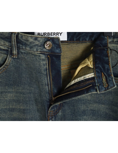 Burberry Trousers,CASUAL PANTS,Clothing,Buy Cheap Discount Burberry wheat ear war horse jeans
