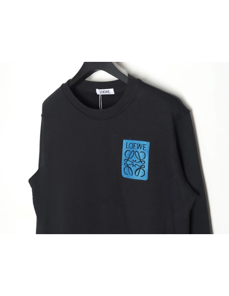 Loewe in low price trust seller,in low price trust seller,Clothing,Buy Cheap Discount Loewe twill logo crewneck in low price tru
