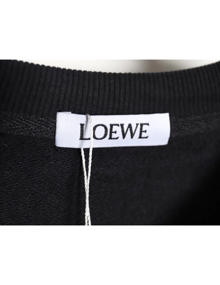 Loewe in low price trust seller,in low price trust seller,Clothing,Buy Cheap Discount Loewe twill logo crewneck in low price tru