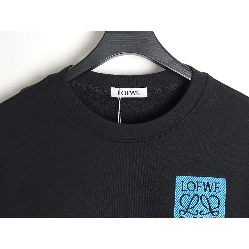Loewe in low price trust seller,in low price trust seller,Clothing,Buy Cheap Discount Loewe twill logo crewneck in low price tru