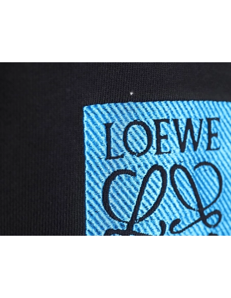 Loewe in low price trust seller,in low price trust seller,Clothing,Buy Cheap Discount Loewe twill logo crewneck in low price tru