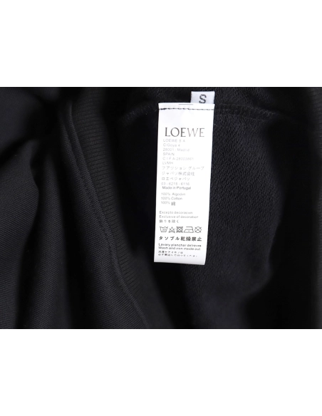 Loewe in low price trust seller,in low price trust seller,Clothing,Buy Cheap Discount Loewe twill logo crewneck in low price tru