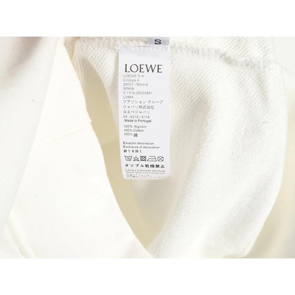 Loewe in low price trust seller,in low price trust seller,Clothing,Buy Cheap Discount Loewe twill logo crewneck in low price tru