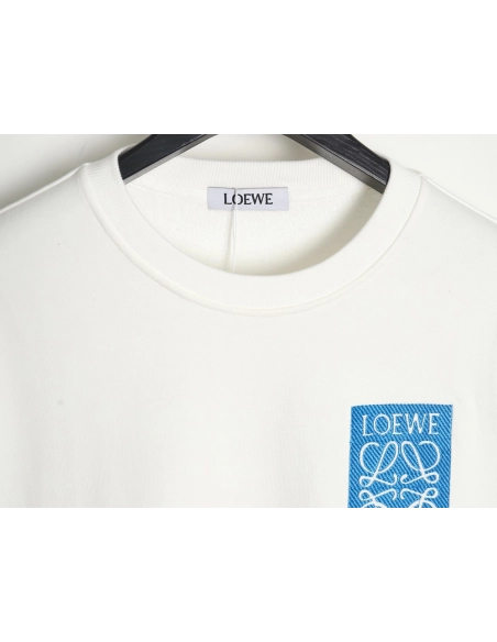 Loewe in low price trust seller,in low price trust seller,Clothing,Buy Cheap Discount Loewe twill logo crewneck in low price tru