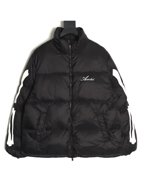 Amiri Jacket,Jacket,Clothing,Buy Cheap Discount Amiri bone sleeve embroidered down jacket