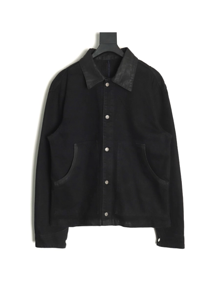 Prada Jacket,Jacket,Clothing,Buy Cheap Discount Prada Logo coated denim jacket
