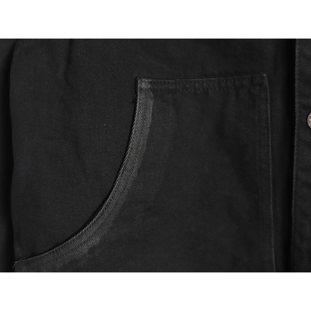 Prada Jacket,Jacket,Clothing,Buy Cheap Discount Prada Logo coated denim jacket