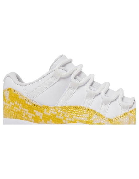 AIR JORDAN 11 LOW YELLOW SNAKESKIN AH7860-107,AIR JORDAN 11,Air Jordan