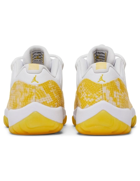 AIR JORDAN 11 LOW YELLOW SNAKESKIN AH7860-107,AIR JORDAN 11,Air Jordan