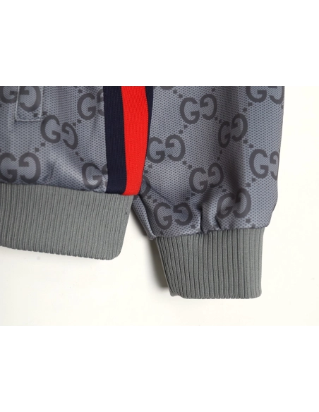 Gucci Jacket,Jacket,Clothing,Buy Cheap Discount Gucci all over double G jacquard webbing hooded jacket