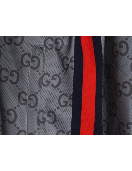 Gucci Jacket,Jacket,Clothing,Buy Cheap Discount Gucci all over double G jacquard webbing hooded jacket