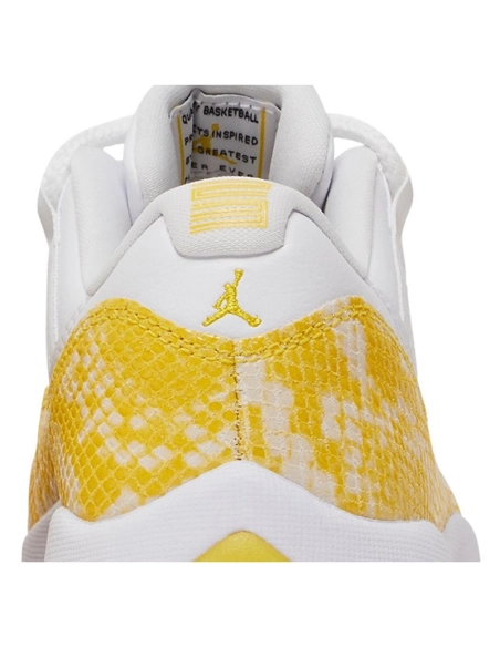 AIR JORDAN 11 LOW YELLOW SNAKESKIN AH7860-107,AIR JORDAN 11,Air Jordan