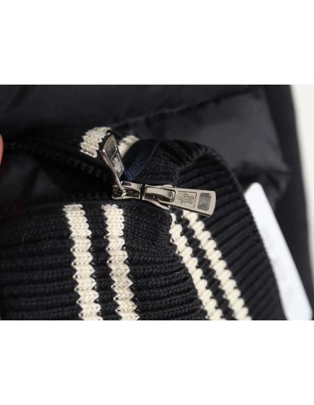 Moncler Jacket,Jacket,Clothing,Buy Cheap Discount Moncler woolen sleeves stand collar thin down jacket