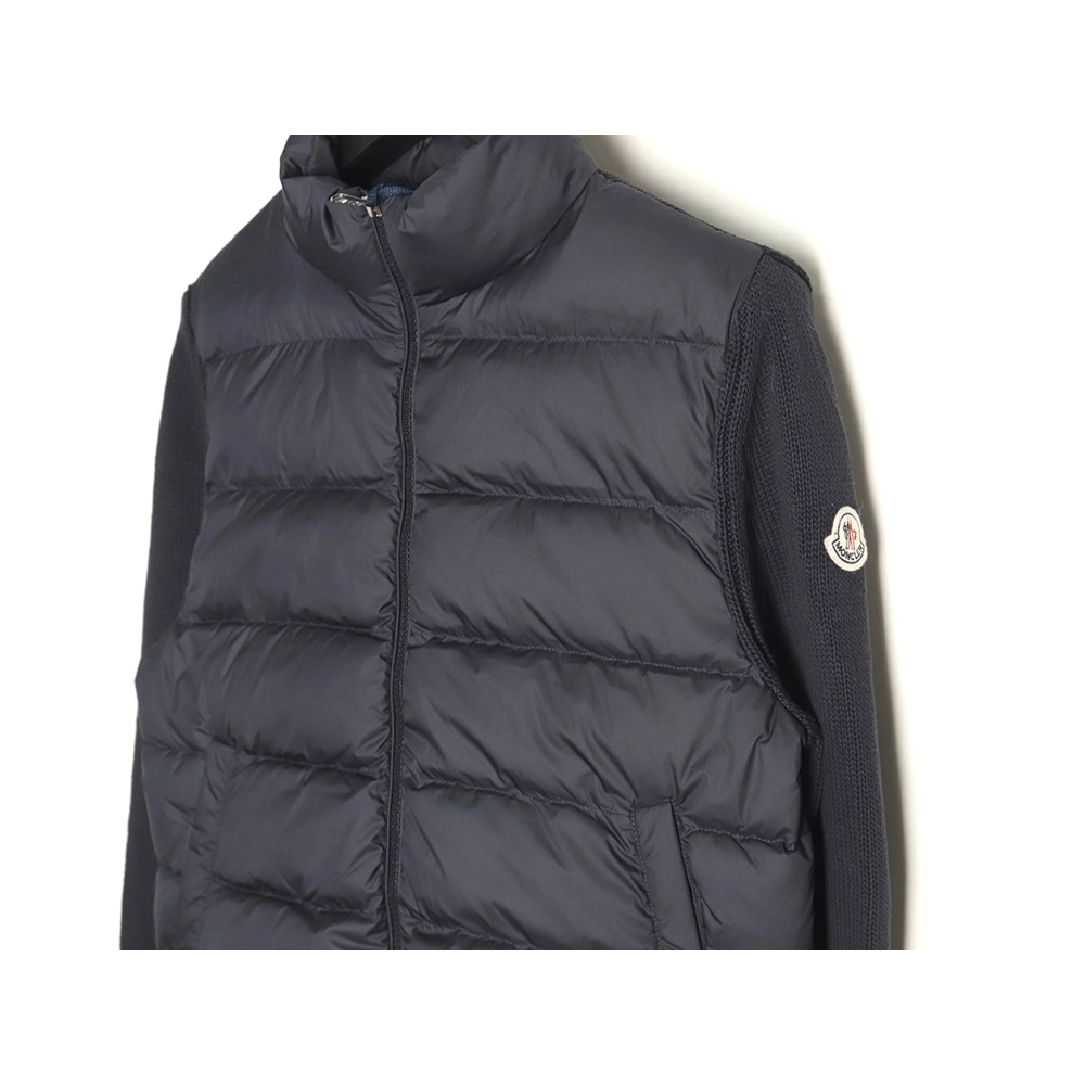Moncler Jacket,Jacket,Clothing,Buy Cheap Discount Moncler woolen sleeves stand collar thin down jacket