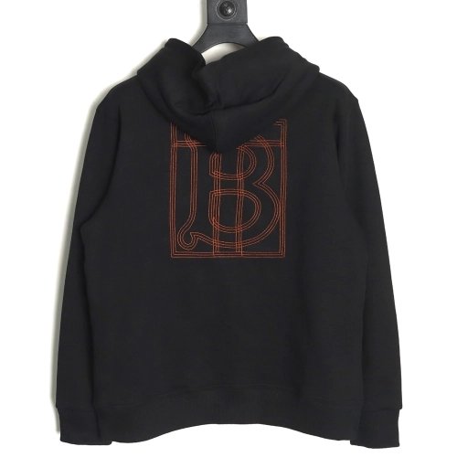 Burberry Hoodie,Hoodie,Clothing,Buy Cheap Discount Burberry Embroidered BT Hoodie