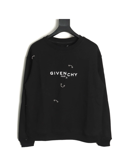 Givenchy in low price trust seller,in low price trust seller,Clothing,Buy Cheap Discount Givenchy Metal Smiley Crewneck in low p