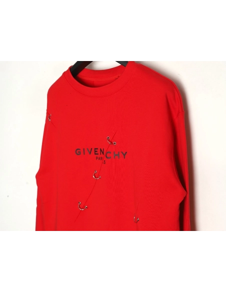 Givenchy in low price trust seller,in low price trust seller,Clothing,Buy Cheap Discount Givenchy Metal Smiley Crewneck in low p