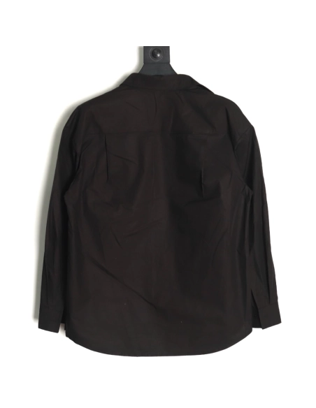 Loewe Shirt,Shirt,Clothing,Buy Cheap Discount Loewe leather logo pocket shirt