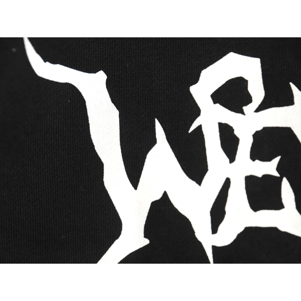 We11done in low price trust seller,in low price trust seller,Clothing,Buy Cheap Discount We11 Done Sanskrit letter crew neck in 
