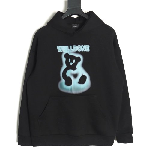 We11done Hoodie,Hoodie,Clothing,Buy Cheap Discount We11 Done Blurry Bear Hoodie