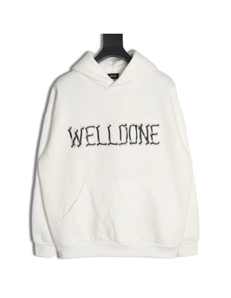 We11done Hoodie,Hoodie,Clothing,Buy Cheap Discount We11 Done Metal Skeleton in low price trust seller Hoodie