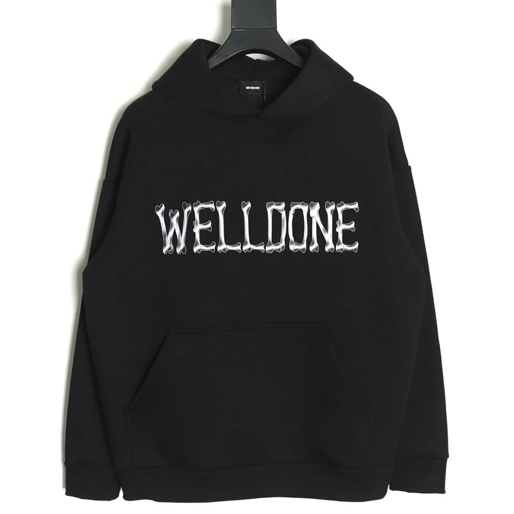 We11done Hoodie,Hoodie,Clothing,Buy Cheap Discount We11 Done Metal Skeleton in low price trust seller Hoodie