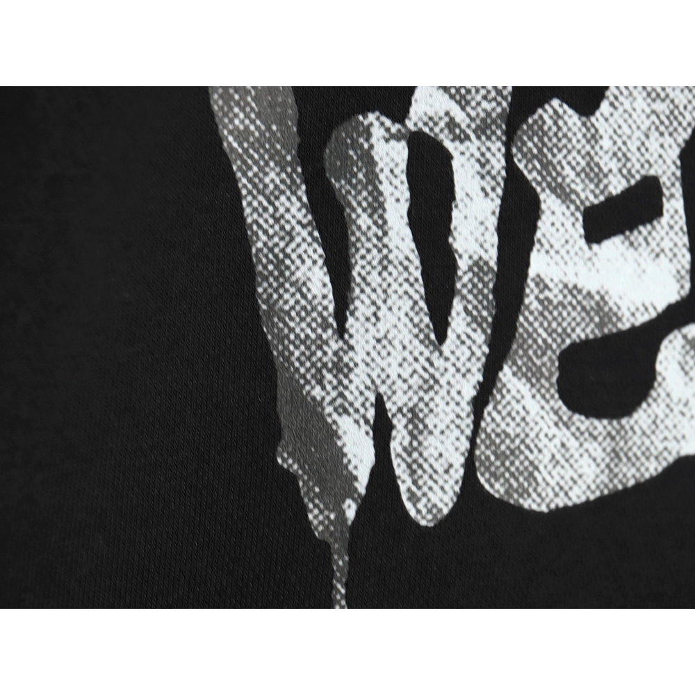 We11done Hoodie,Hoodie,Clothing,Buy Cheap Discount We11 Done splash lettering in low price trust seller hoodie