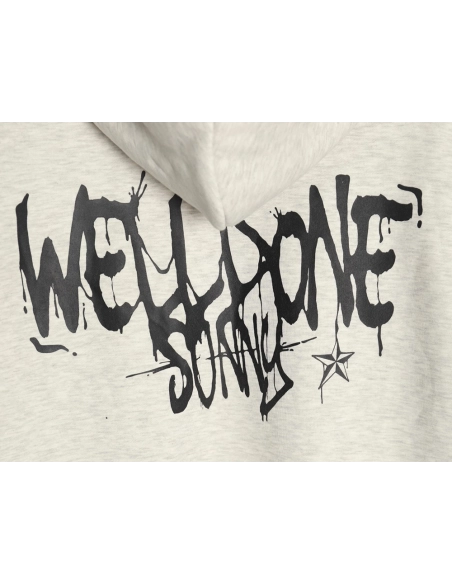 We11done Hoodie,Hoodie,Clothing,Buy Cheap Discount We11 Done graffiti lettering in low price trust seller hoodie