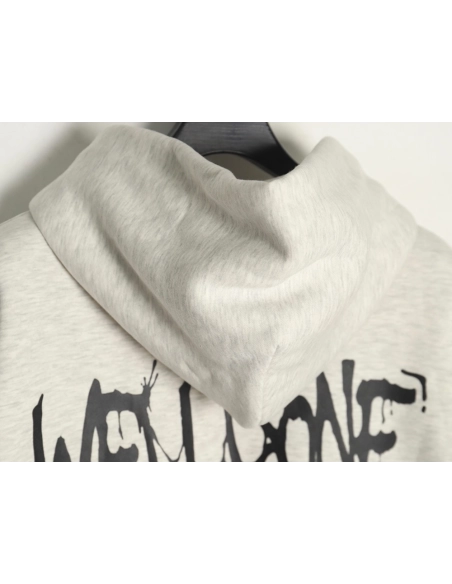 We11done Hoodie,Hoodie,Clothing,Buy Cheap Discount We11 Done graffiti lettering in low price trust seller hoodie