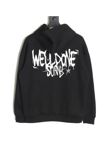 We11done Hoodie,Hoodie,Clothing,Buy Cheap Discount We11 Done graffiti lettering in low price trust seller hoodie