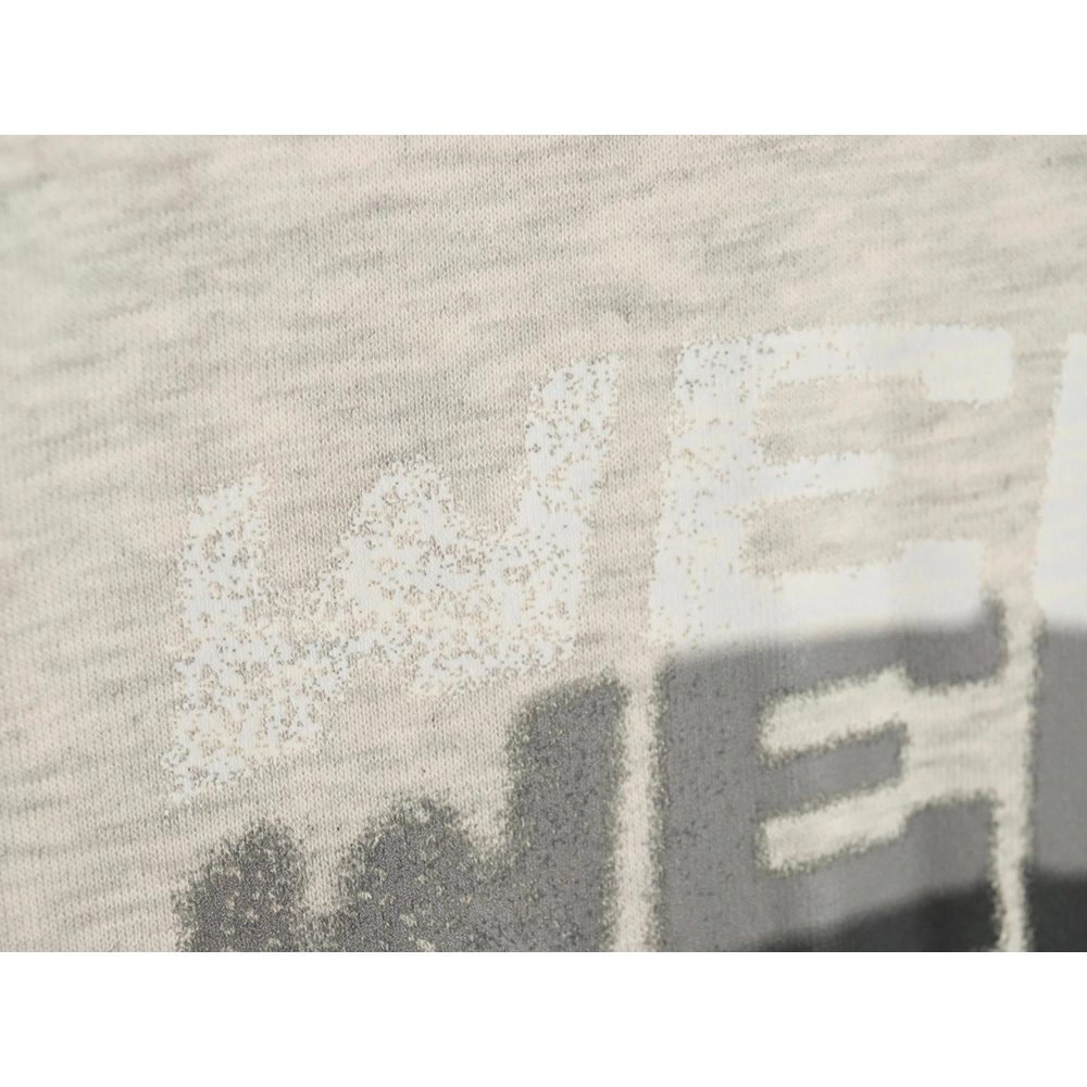 We11done in low price trust seller,in low price trust seller,Clothing,Buy Cheap Discount We11 Done diffused lettering crew neck 