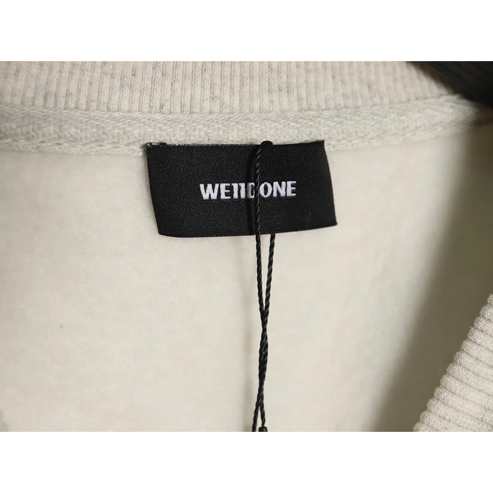 We11done in low price trust seller,in low price trust seller,Clothing,Buy Cheap Discount We11 Done diffused lettering crew neck 